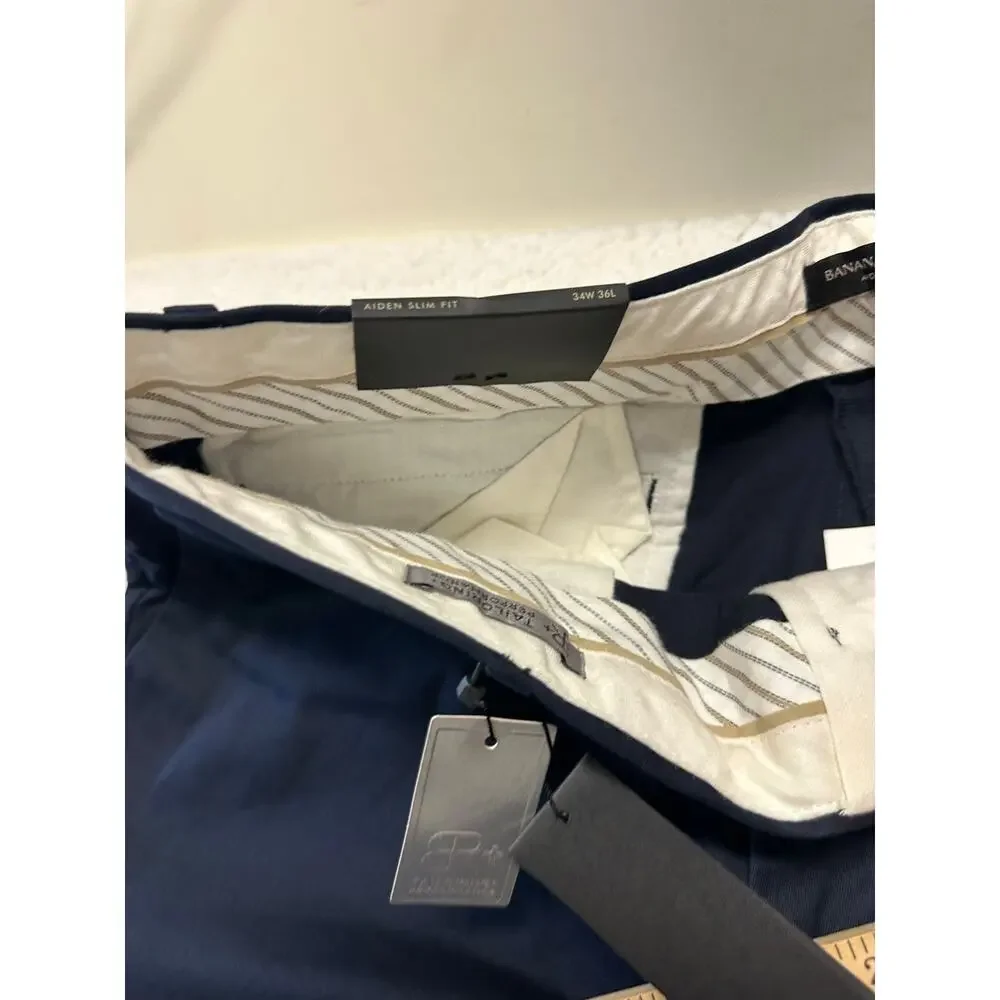 NWT* Banana Republic Men’s Rapid Movement Chino Pants Size 34